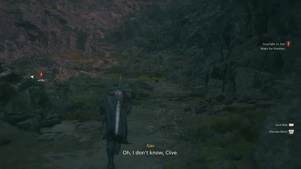 FF16 Passi nella cenere