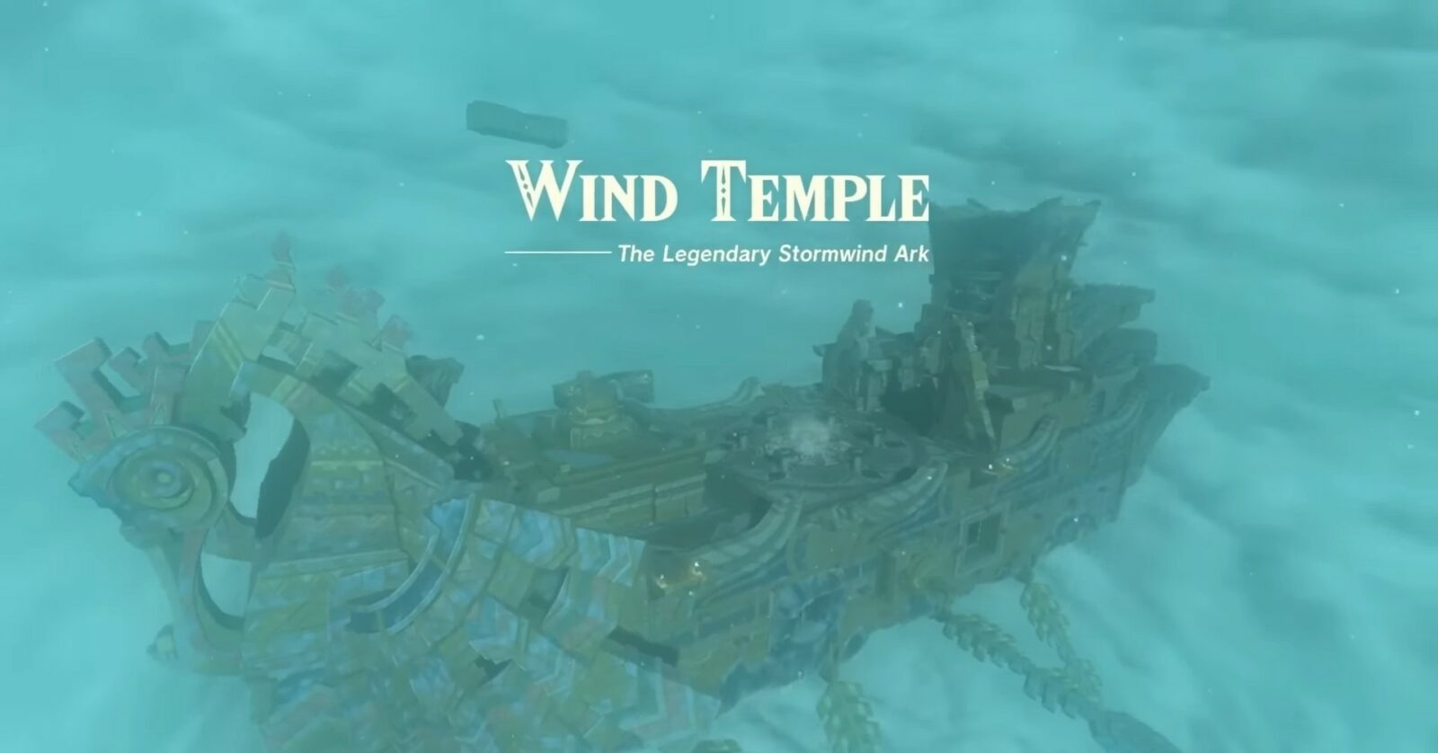 Dungeon del Tempio del Vento in Zelda TotK