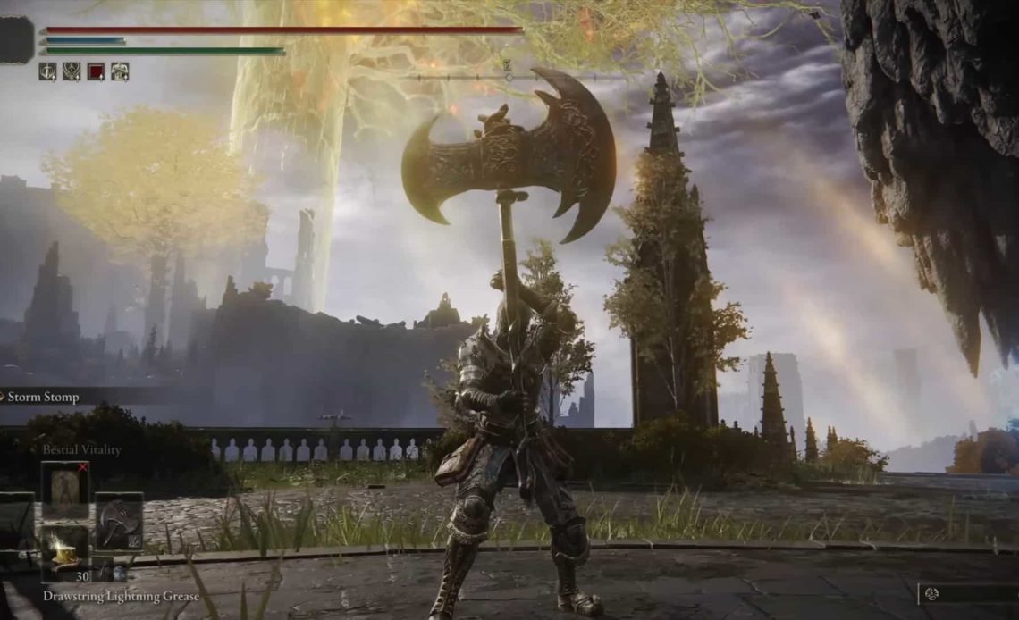 Elden Ring duelist Greataxe