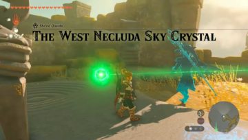 Zelda: Tears Of The Kingdom West Necluda Guida ai cristalli di Sky Island