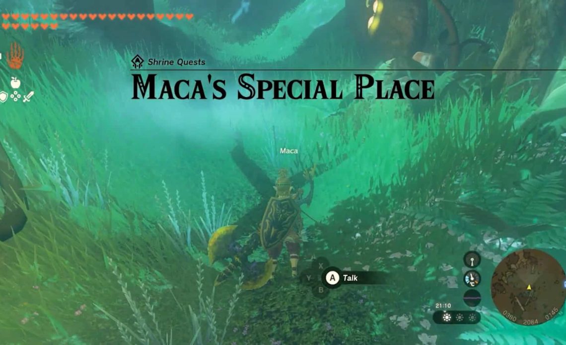 Maca's Special Place Quest Guide Featured Image