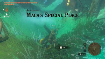 Zelda: Guida ai luoghi speciali di Tears Of The Kingdom Maca