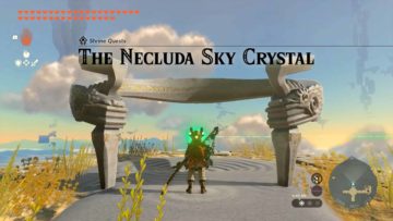 Zelda: Tears Of The Kingdom Necluda Sky Crystal Shrine Quest Guide