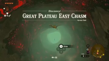 Come arrivare a Great Plateau East Chasm in Zelda: Tears Of The Kingdom