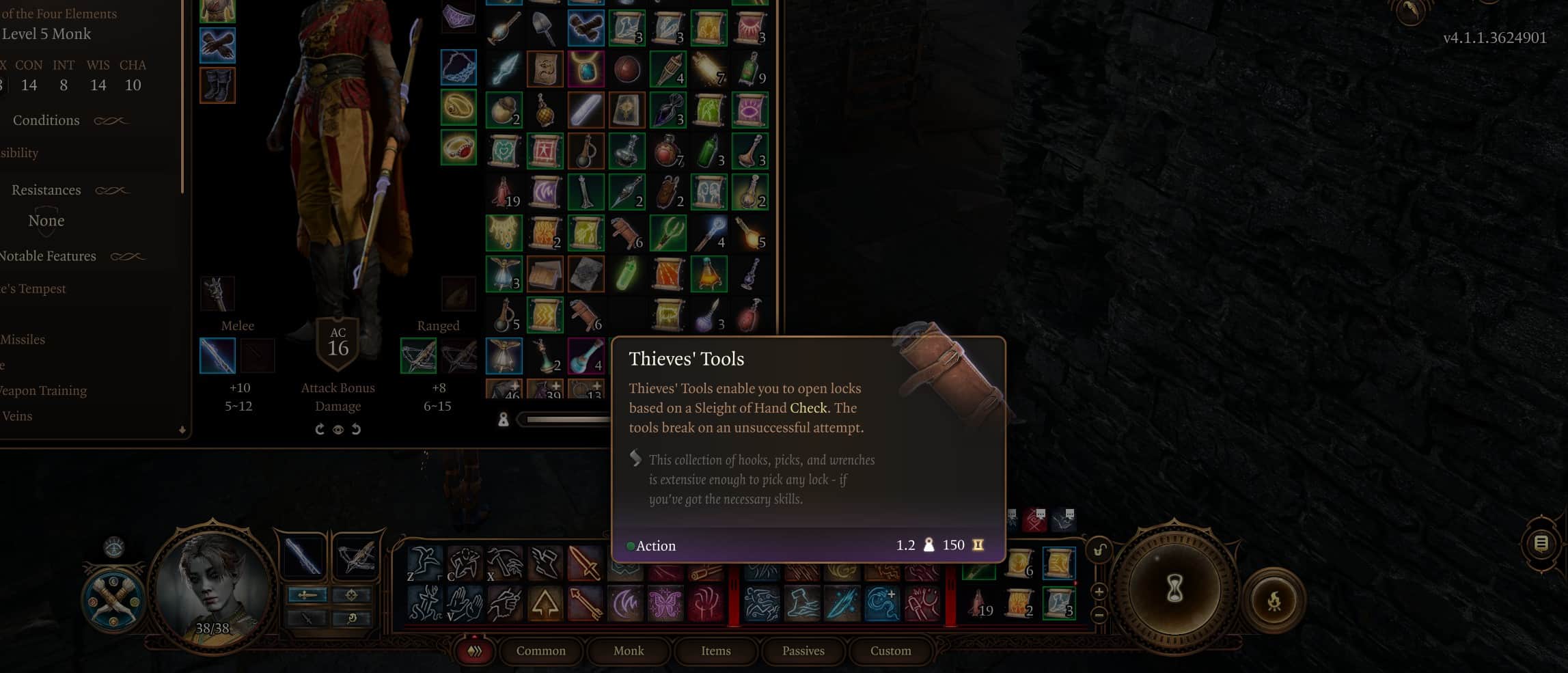 Baldurs Gate 3 scassinare