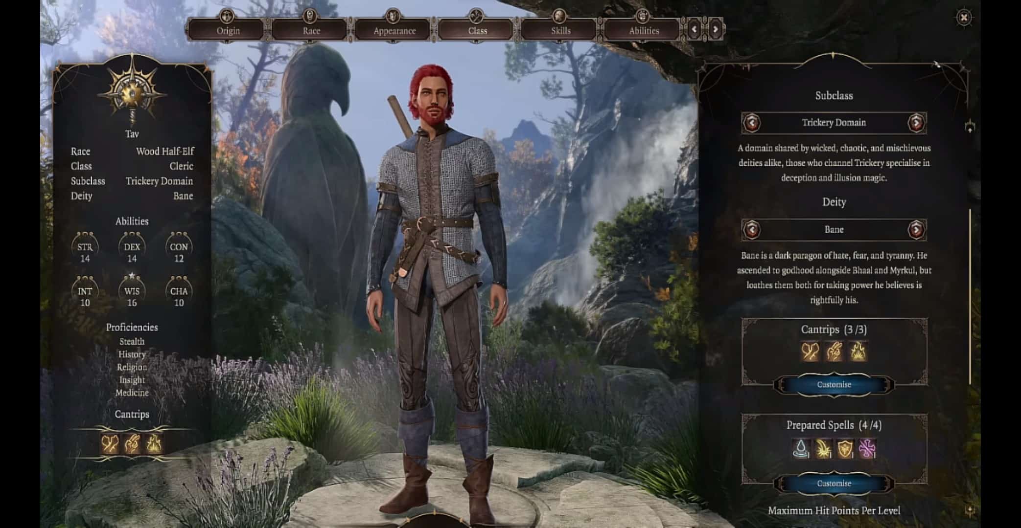 Classe di chierico per principianti BG3