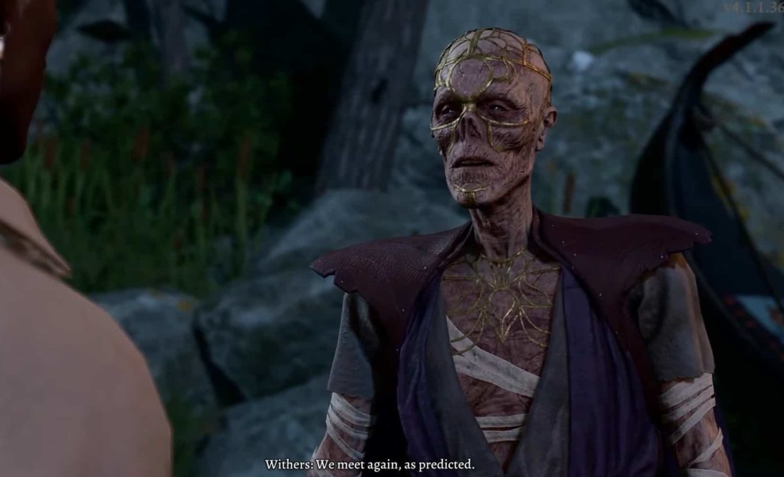 Withers in Baldur's Gate 3