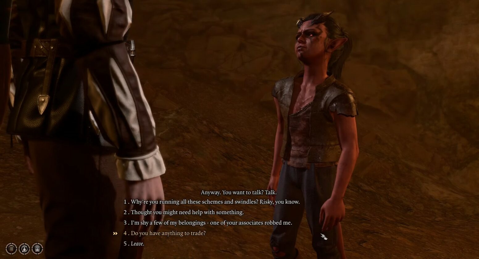 Parla con Mol in Baldur's Gate 3