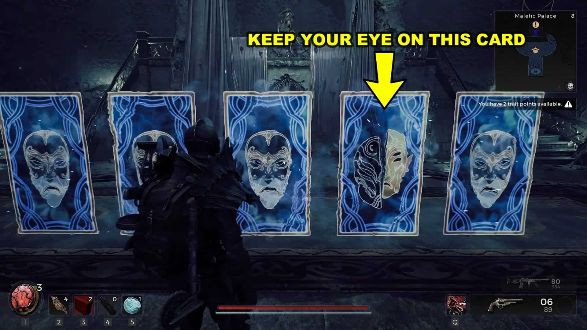 Soluzione del puzzle della maschera di Faerin Resto 2