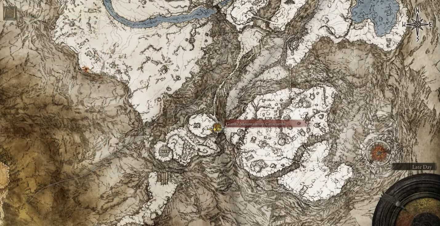 catacombe della montagna del gigante ghost glovewort 7