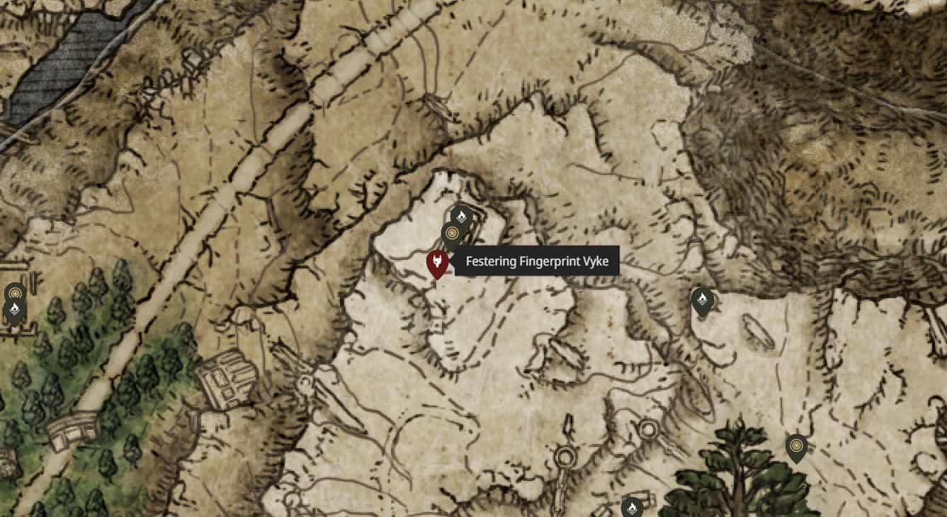 Impronta digitale infestante Vyke npc invader Location