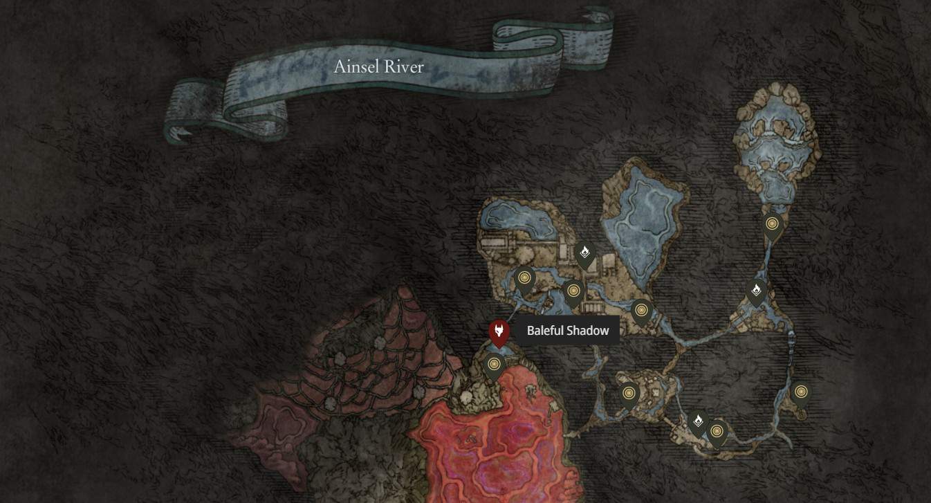 Posizione dell'invasore npc dell'ombra funesta