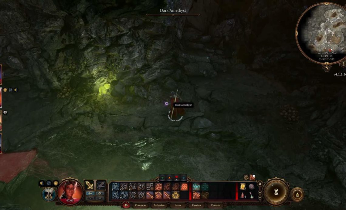 Baldur's Gate 3 Dark Amethyst