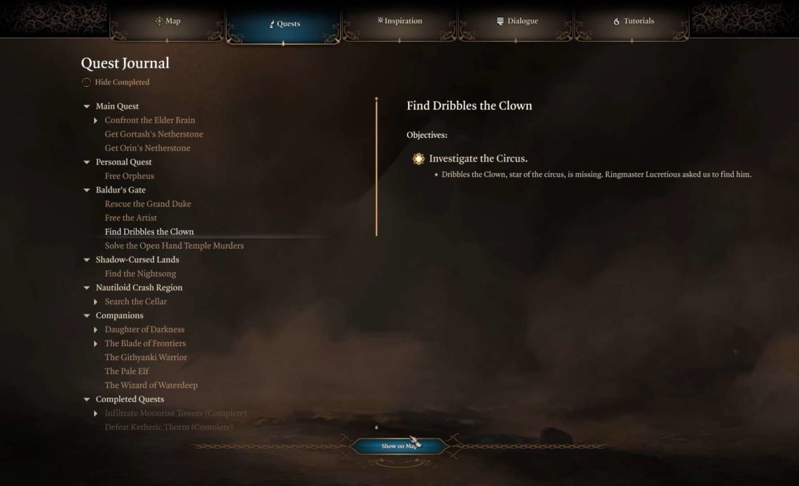 baldur's gate 3 dribbles