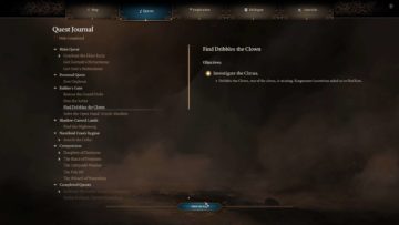 Baldur's Gate 3 Trova Dribbles the Clown Guide
