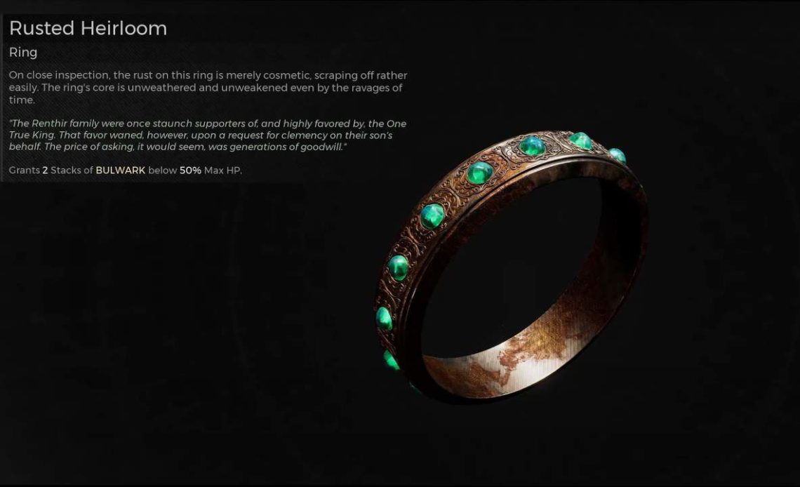 Remnant 2 Rusted Heirloom