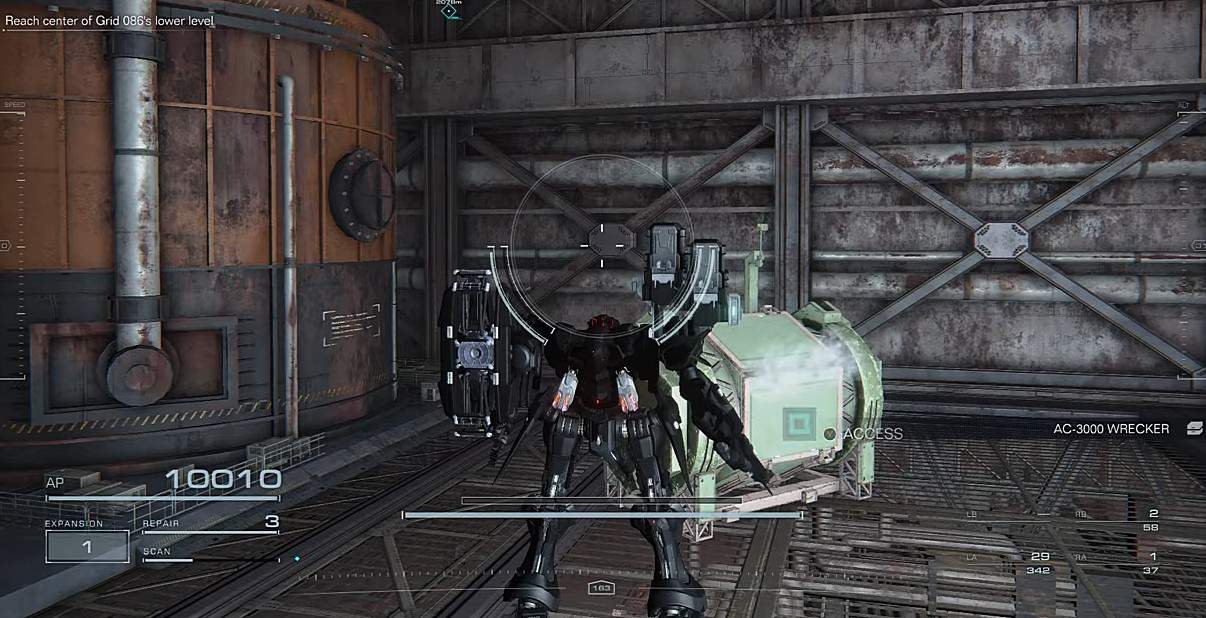 Nucleo corazzato del demolitore AC 3000 6