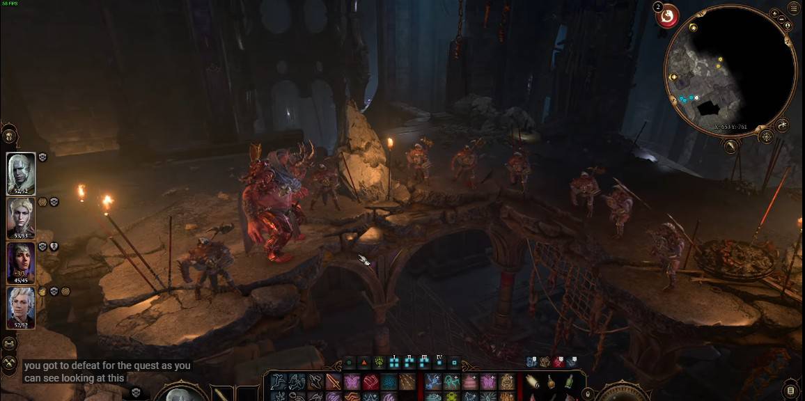 Combattere Yurgir in Baldur's Gate 3