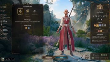 Guida alla creazione e alle sottoclassi di Baldur's Gate 3 Sorcerer Wild Magic