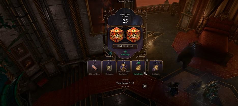 Prova di destrezza di Baldur's Gate 3