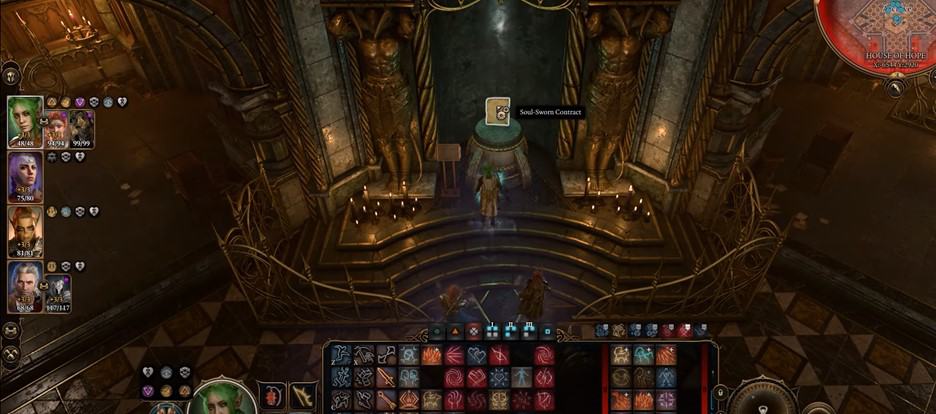 Baldur's Gate 3 Ottenere il contratto 