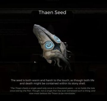 A cosa serve il seme Thaen in Remnant 2