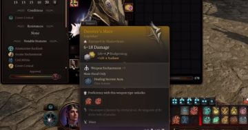 Baldur's Gate 3 Divine Intervention Mace Weapon: cosa fa Arm Your Servant?