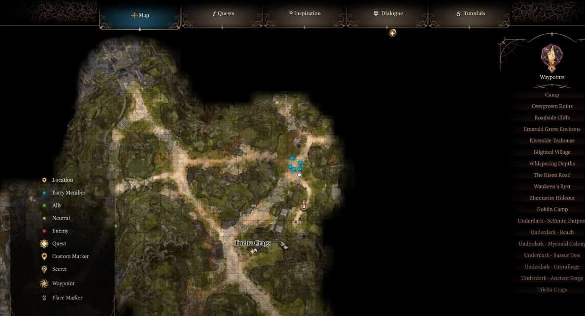 BG3 Ruba la posizione dell'uovo di Githyanki