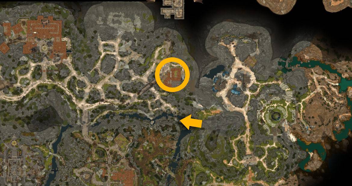 Posizione dei Paladini in BG3