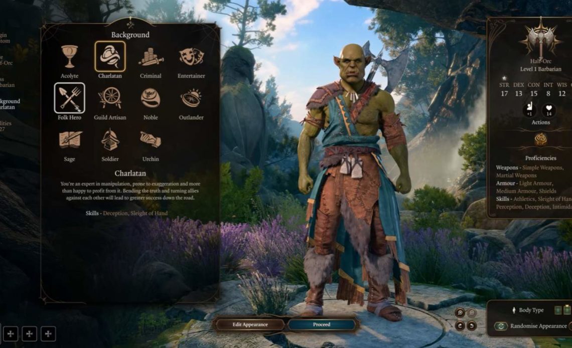 Best Race for Paladin in BG3