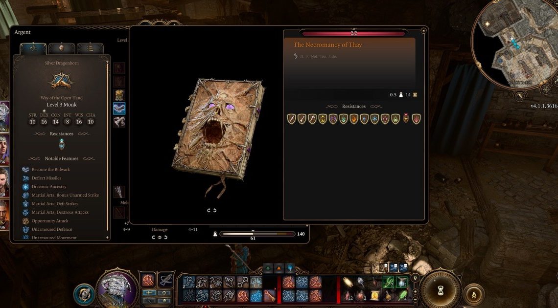 Baldur's Gate 3 Negromanzia di Thay: dovresti distruggerlo o sbloccarlo?