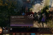 Baldur's Gate 3 Attacchi non letali non funzionanti Bug Fix Glitch Toggle BG3
