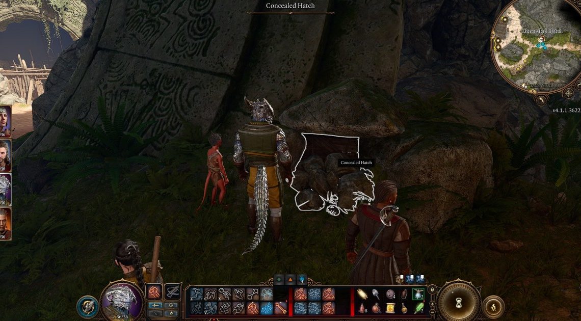 Botola nascosta di Baldur's Gate 3: come aprire l'ingresso di Doni Emerald Grove