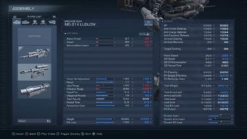 Carenza di EN Armored Core 6: come aumentare il carico EN