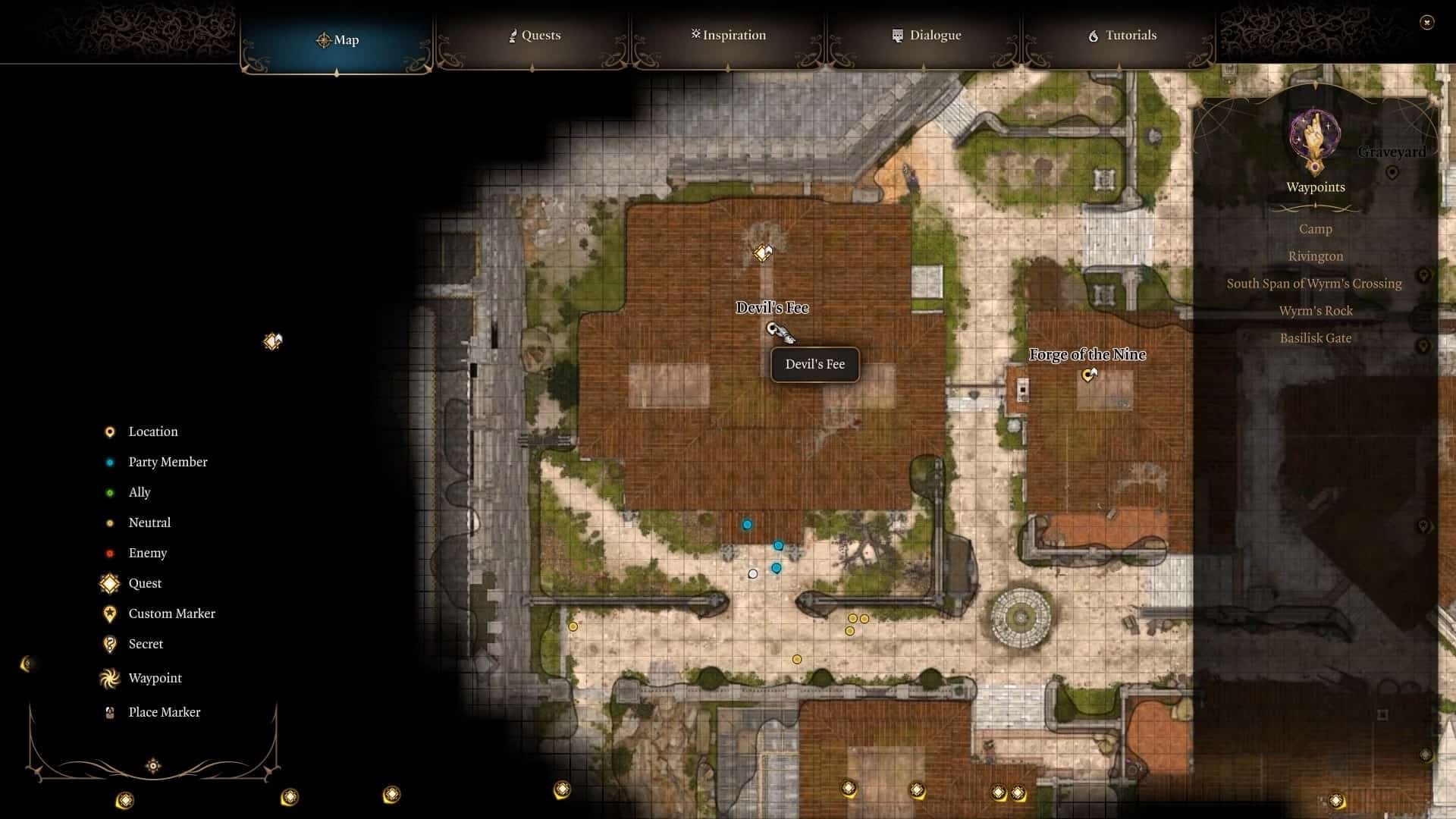 BG3 Acquisisci guanti per la posizione di Helsik