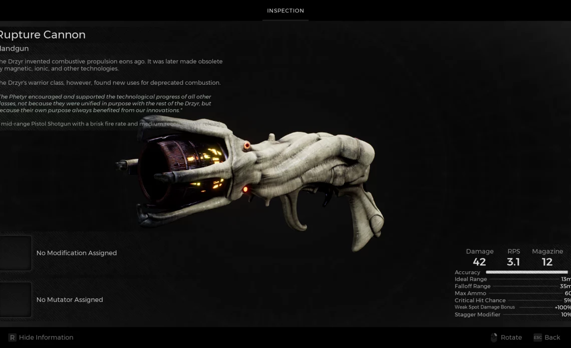 Remnant 2 Rupture Cannon