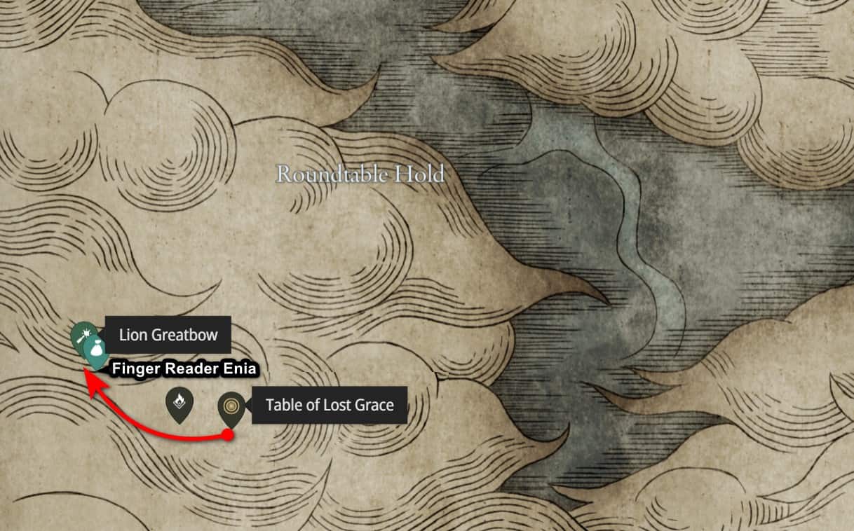 Lion Greatbow Posizione Elden Ring