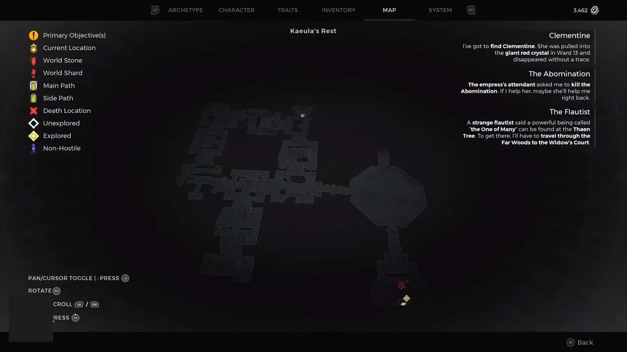 lacrima di Kaeula resto della mappa 2 