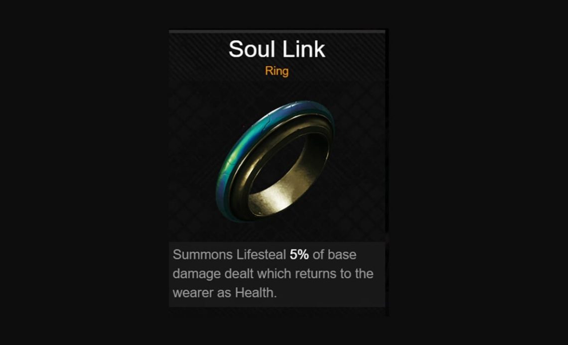 Remnant 2 Soul Link Ring