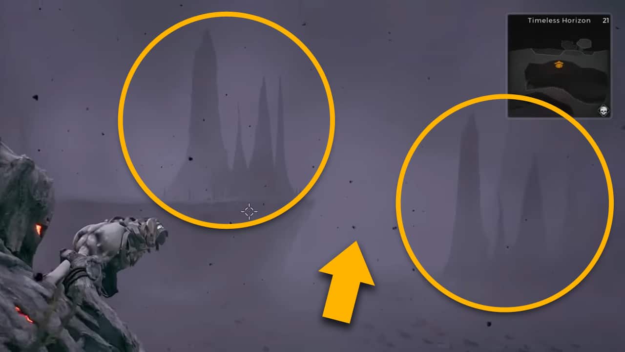 L'esatta roccia appuntita che si apre su N'Erud che contiene il dispositivo alieno per la classe Ingegnere in Remnant 2. 