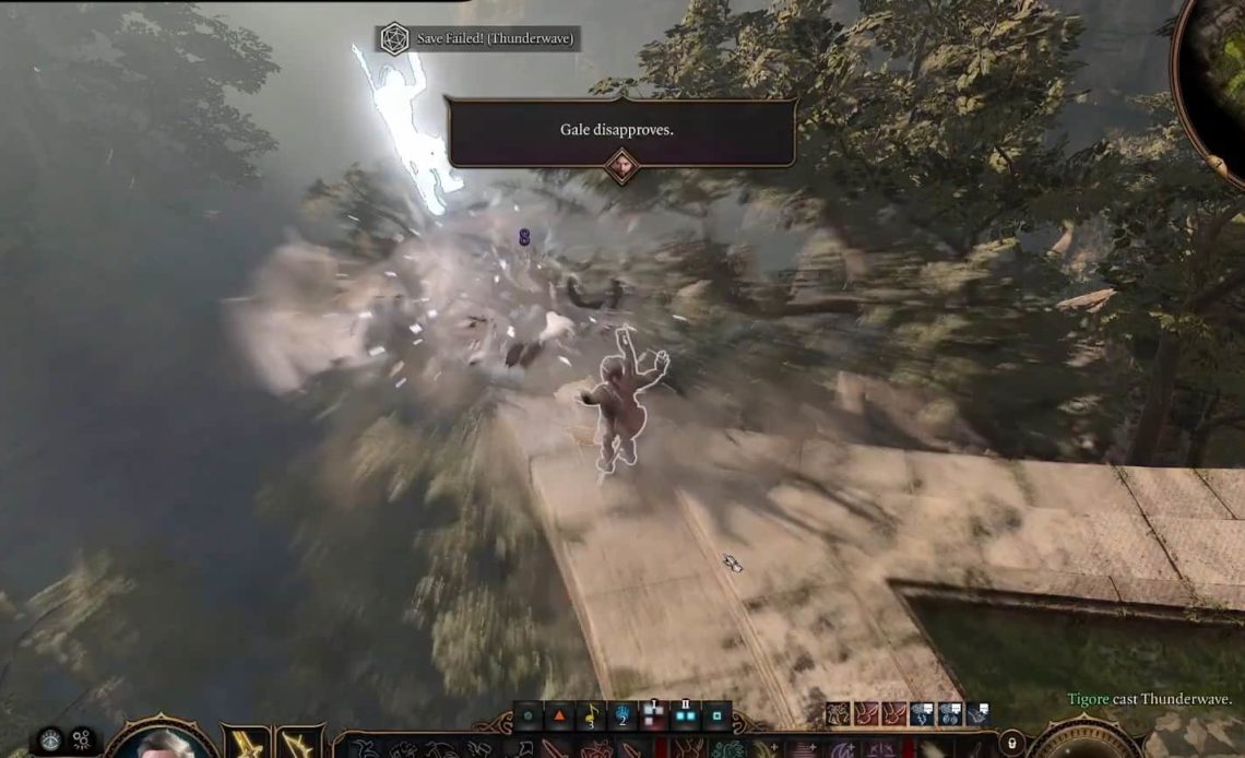 BG3 Killing with Falling Damage