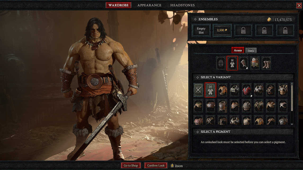 I trasmog di cui hai bisogno per creare Conan in Diablo 4.
