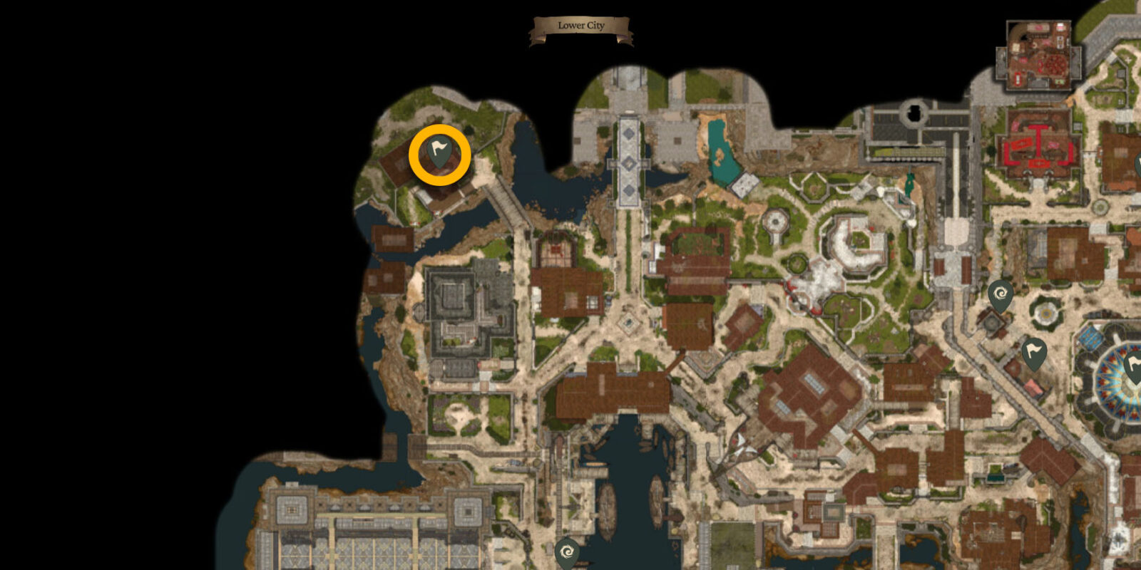 Posizione della casa del dolore di Baldur's Gate 3