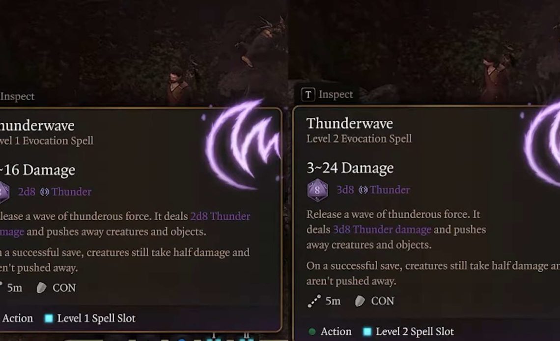 baldur's gate 3 spells