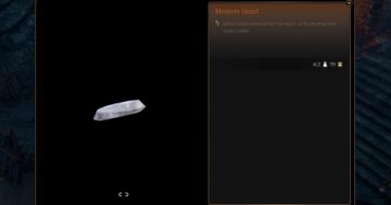 Frammento di memoria di Baldur's Gate 3: cosa fa l'oggetto?