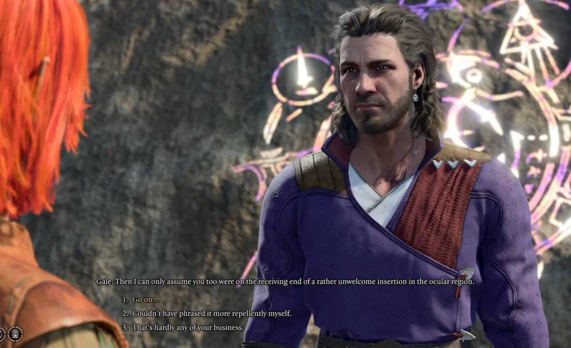 Gale Approval Rating in BG3