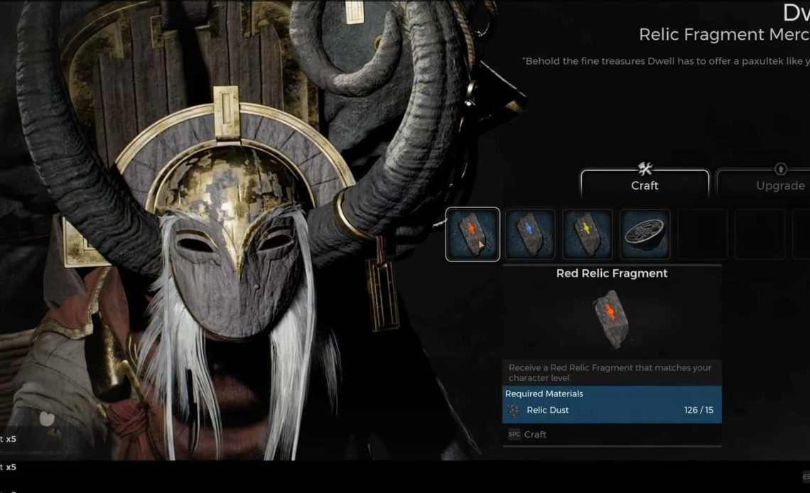 remnant 2 relic fragments