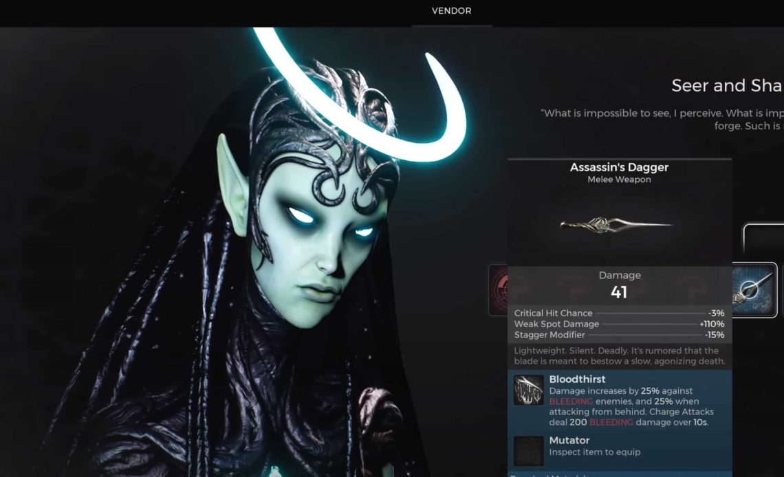 Remnant 2 Nimue Crafting