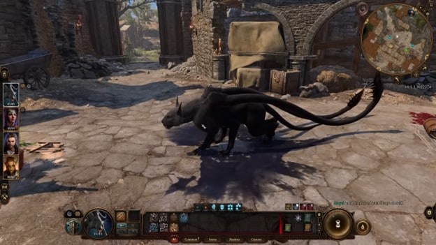 Baldur's Gate 3 Displacer Beast