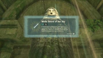 Come ottenere la spada bianca del cielo in Zelda: Tears Of The Kingdom